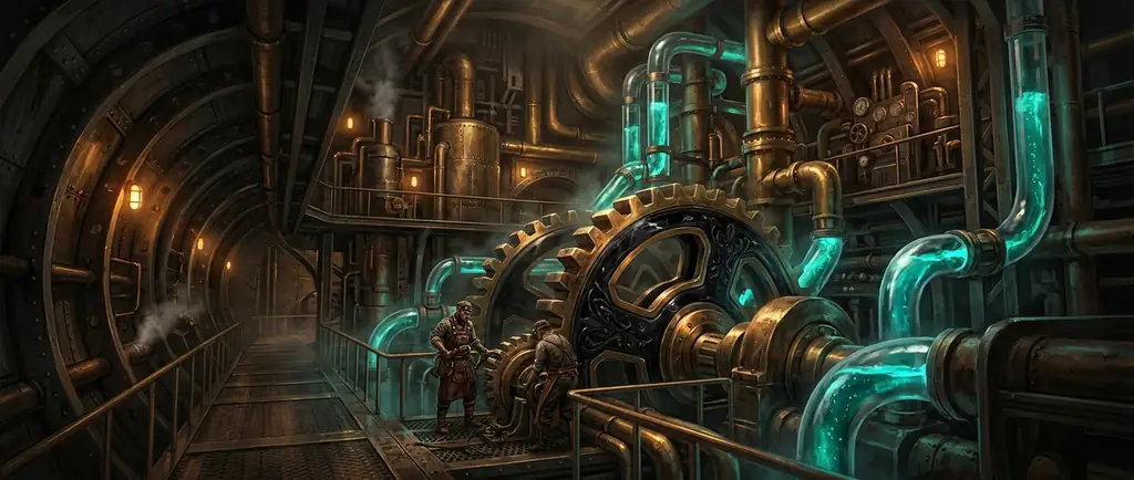 Submarine Engine Room