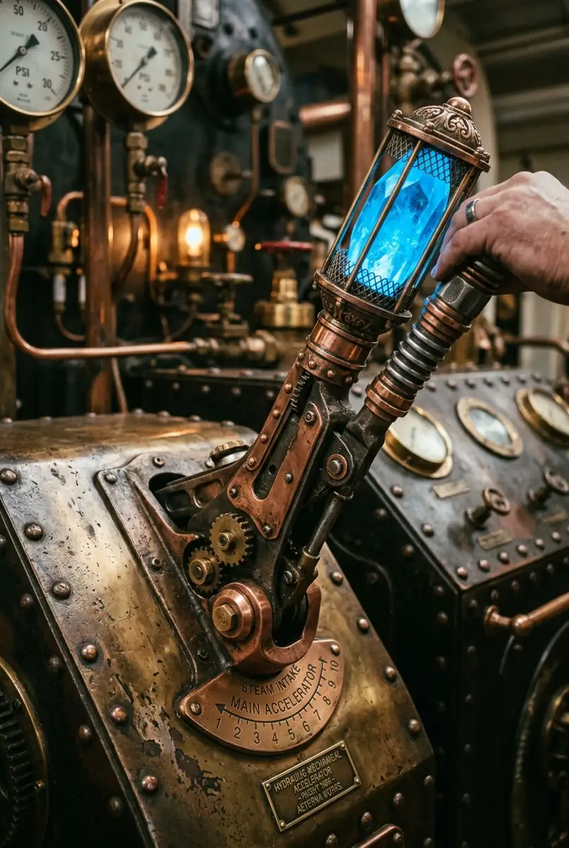 Steampunk Lever